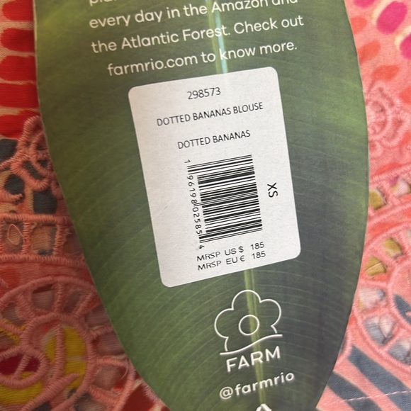 FARM Rio Blouse ๐ - Picture 9 of 9